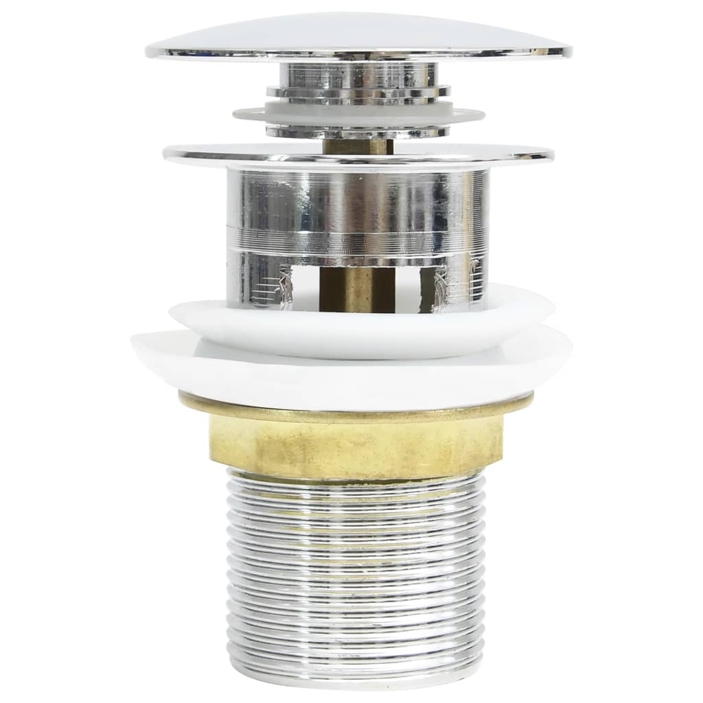 vidaXL Inbouwwastafel met kraan 61x39x18 cm keramiek wit - Image 7