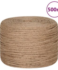 vidaXL Jute touw 500 m – 4 mm