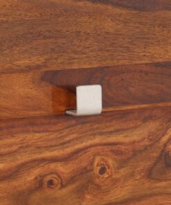 vidaXL Kapstok 118x40 cm massief acaciahout