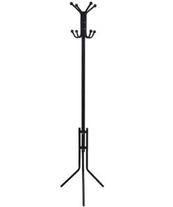 vidaXL Kapstok metaal zwart