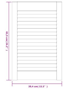 4 cm massief grenenhout wit