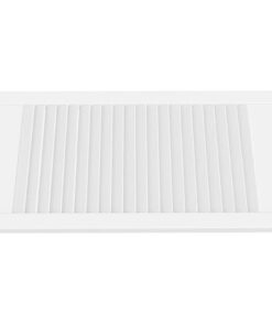 vidaXL Kastdeur met lamellen 69x39