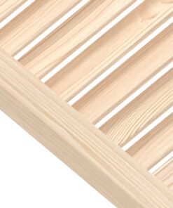 vidaXL Kastdeuren met lamellen 2 st 39