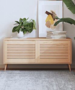 vidaXL Kastdeuren met lamellen 2 st 39