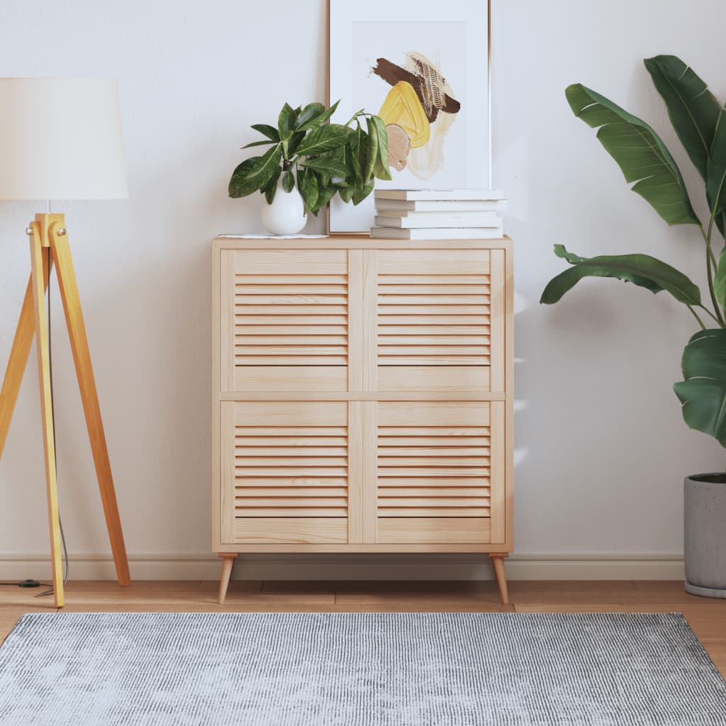 vidaXL Kastdeuren met lamellen 4 st 39