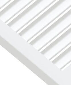 vidaXL Kastdeuren met lamellen 4 st 39