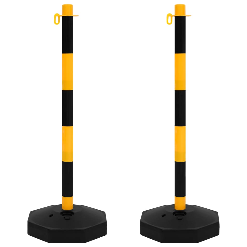 vidaXL Kettingpalenset met kunststof ketting 10 m