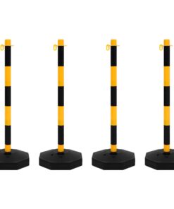 vidaXL Kettingpalenset met kunststof ketting 10 m