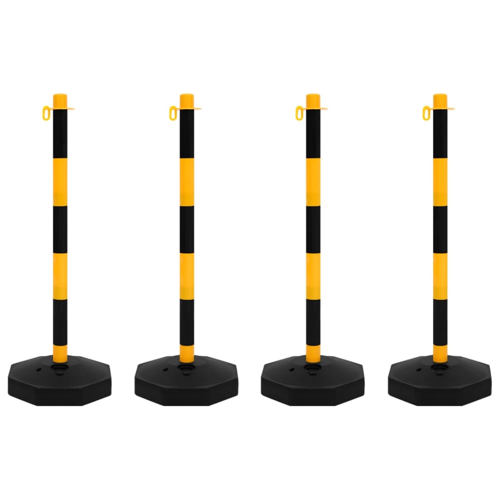 vidaXL Kettingpalenset met kunststof ketting 10 m