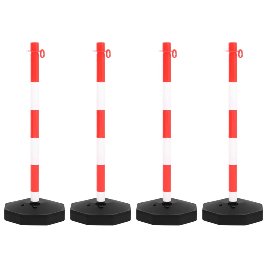 vidaXL Kettingpalenset met kunststof ketting 10 m