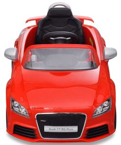vidaXL Kinderauto elektrisch met afstandsbediening Audi TT RS rood