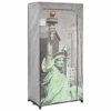 vidaXL Kledingkast New York 75x45x160 cm stof