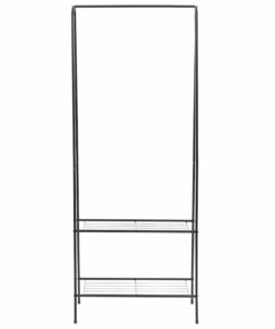 vidaXL Kledingrek 59x35x150 cm zwart