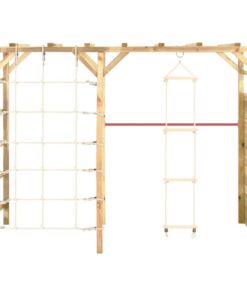 vidaXL Klimrek 240x100x170 cm geïmpregneerd grenenhout