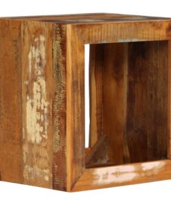 vidaXL Kruk 40x30x40 cm massief gerecycled hout