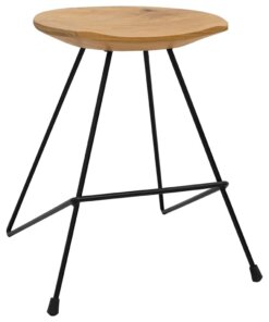 vidaXL Krukken 2 st massief teakhout