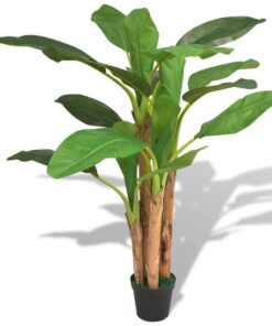 vidaXL Kunst bananenboom plant met pot 175 cm groen