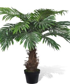 vidaXL Kunstboom met pot cycaspalm 80 cm