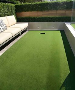 vidaXL Kunstgras 7/9 mm 1x5 m groen