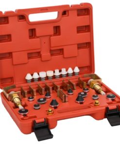 vidaXL Lekdetectieset voor airconditioner 36x27x9 cm rood