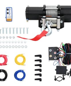 vidaXL Lier elektrisch 12 V 4.500 lbs 2.040 kg met afstandsbediening