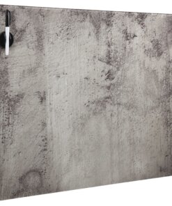 vidaXL Magneetbord wandmontage 60x60 cm glas