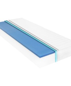 vidaXL Matras 18 cm visco-traagschuim 100x200 cm H2