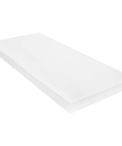 vidaXL Matras 7 Zone 10 cm PU-schuim H2 H3 120x200 cm