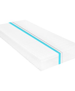 vidaXL Matras 7 Zone 16 cm PU-schuim H2 H3 160x200 cm
