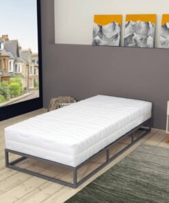 vidaXL Matras 7 Zone 20 cm pocketvering H3 120x200 cm