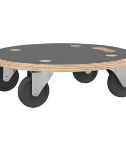 vidaXL Meubelhondjes 2 st rechthoekig 250 kg Ø38x11