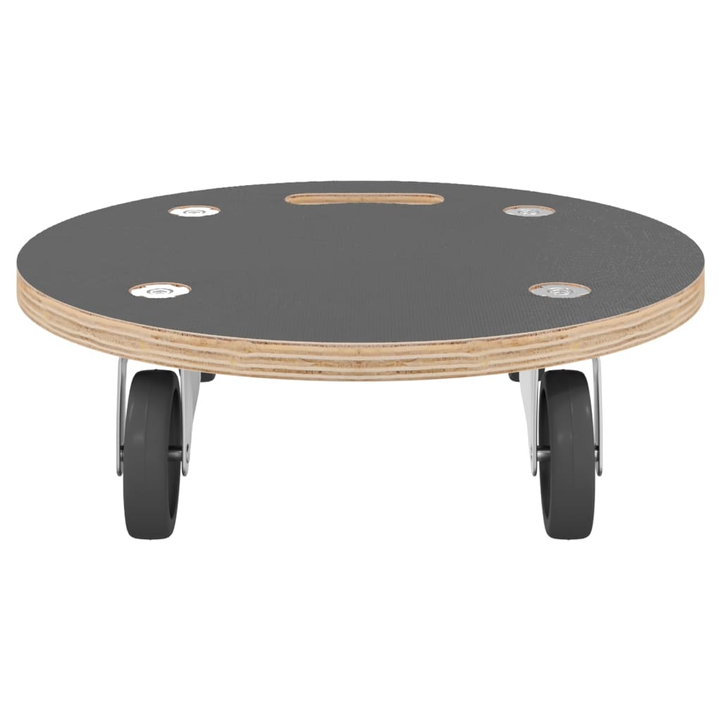 vidaXL Meubelhondjes 2 st rechthoekig 250 kg Ø38x11,5 cm - Afbeelding 5