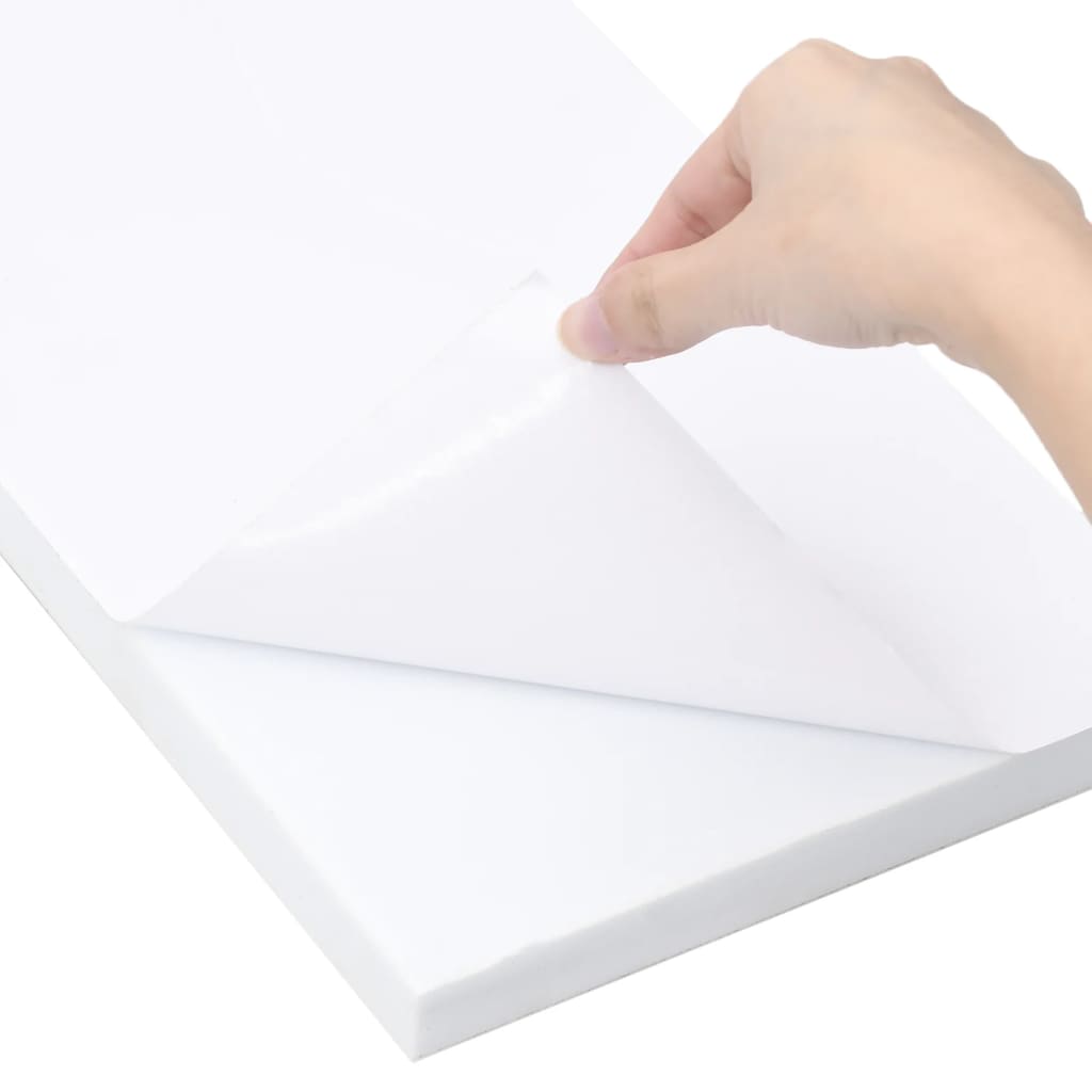 vidaXL Muurbeschermers 6 st 50x20x2 cm EVA-schuim rood en wit - Afbeelding 6