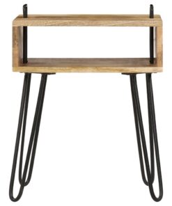 vidaXL Nachtkastje 40x30x47 cm massief mangohout