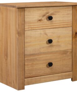 vidaXL Nachtkastje Panama Range 46x40x57 cm grenenhout