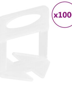 vidaXL Nivelleerklemmen voor tegels 1000 st 3 mm