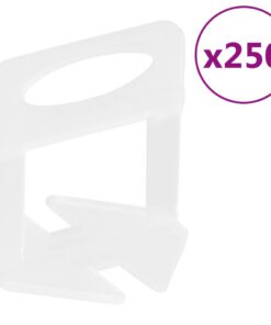 vidaXL Nivelleerklemmen voor tegels 250 st 2 mm
