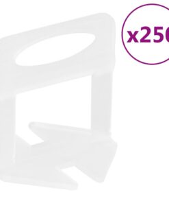 vidaXL Nivelleerklemmen voor tegels 250 st 3 mm