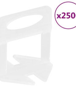 vidaXL Nivelleerklemmen voor tegels 2500 st 1
