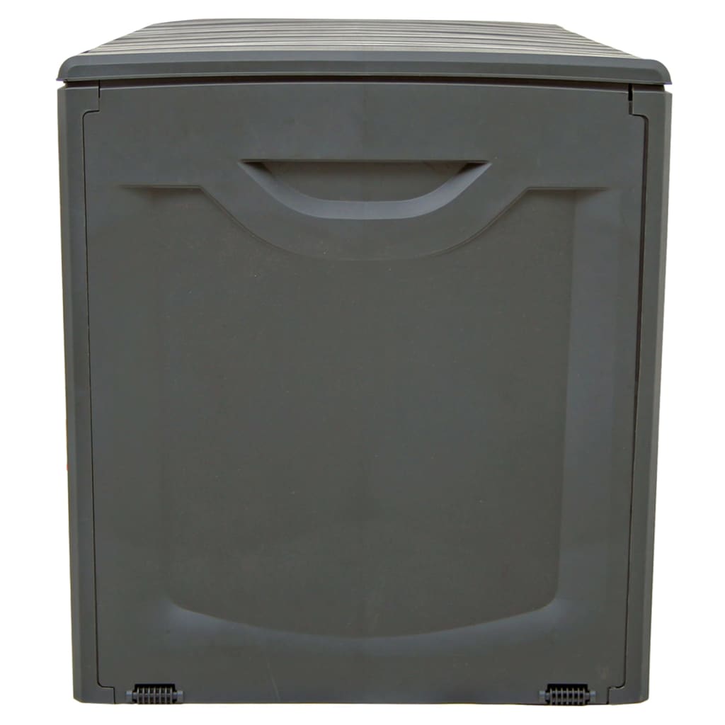 vidaXL Opbergbox 118x53x57 cm polypropyleen zwart - Image 7