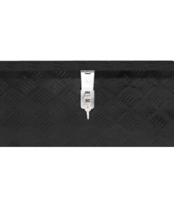 5x23 cm aluminium zwart