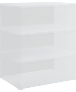 vidaXL Opbergboxen kunststof 3 st stapelbaar 10 L