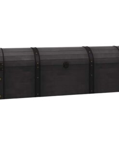 vidaXL Opbergkist vintage stijl 120x30x40 cm massief hout