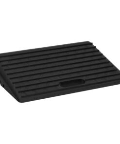 vidaXL Oprijhulpen 2 st 50x30x11 cm rubber