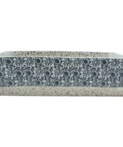 vidaXL Opzetwasbak rechthoekig 46x35