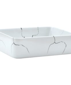 5x13 cm keramiek wit