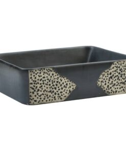 5x13 cm keramiek zwart