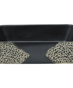 vidaXL Opzetwasbak rechthoekig 46x35