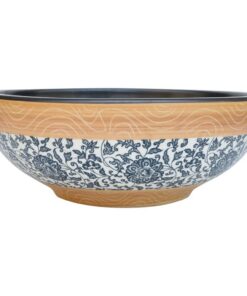 vidaXL Opzetwasbak rond Φ41x14 cm keramiek meerkleurig