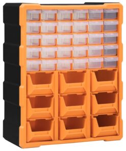 vidaXL Organiser met 39 lades 38x16x47 cm